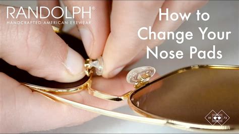 screw-in nose pads for givenchy eyeglasses|How To Change Nose Pads on Glasses.